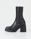 Black, Leather/Comb