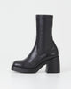 Black, Leather/Comb