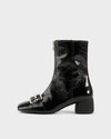 Black, Patent Leather