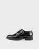 Black, Leather/Contrast Edges