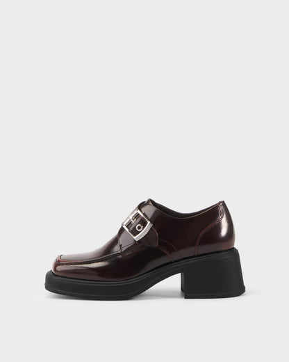 Dark Red, Polished Leather,5