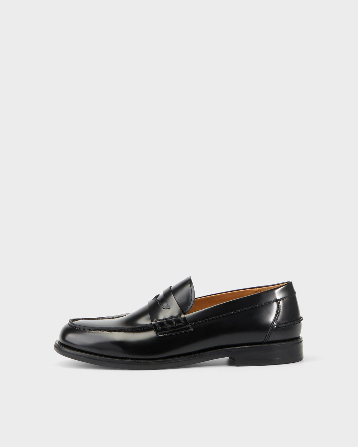 Black, Polished Leather,6