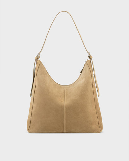 Beige, Suede