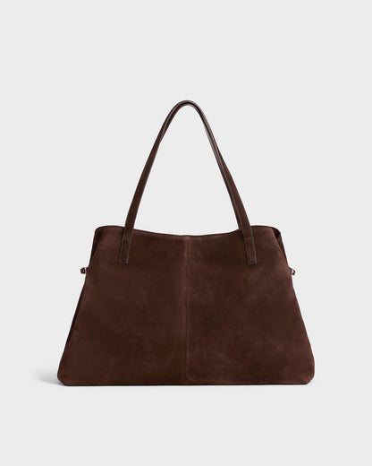 Dark Brown, Suede