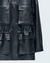 Black, Leather